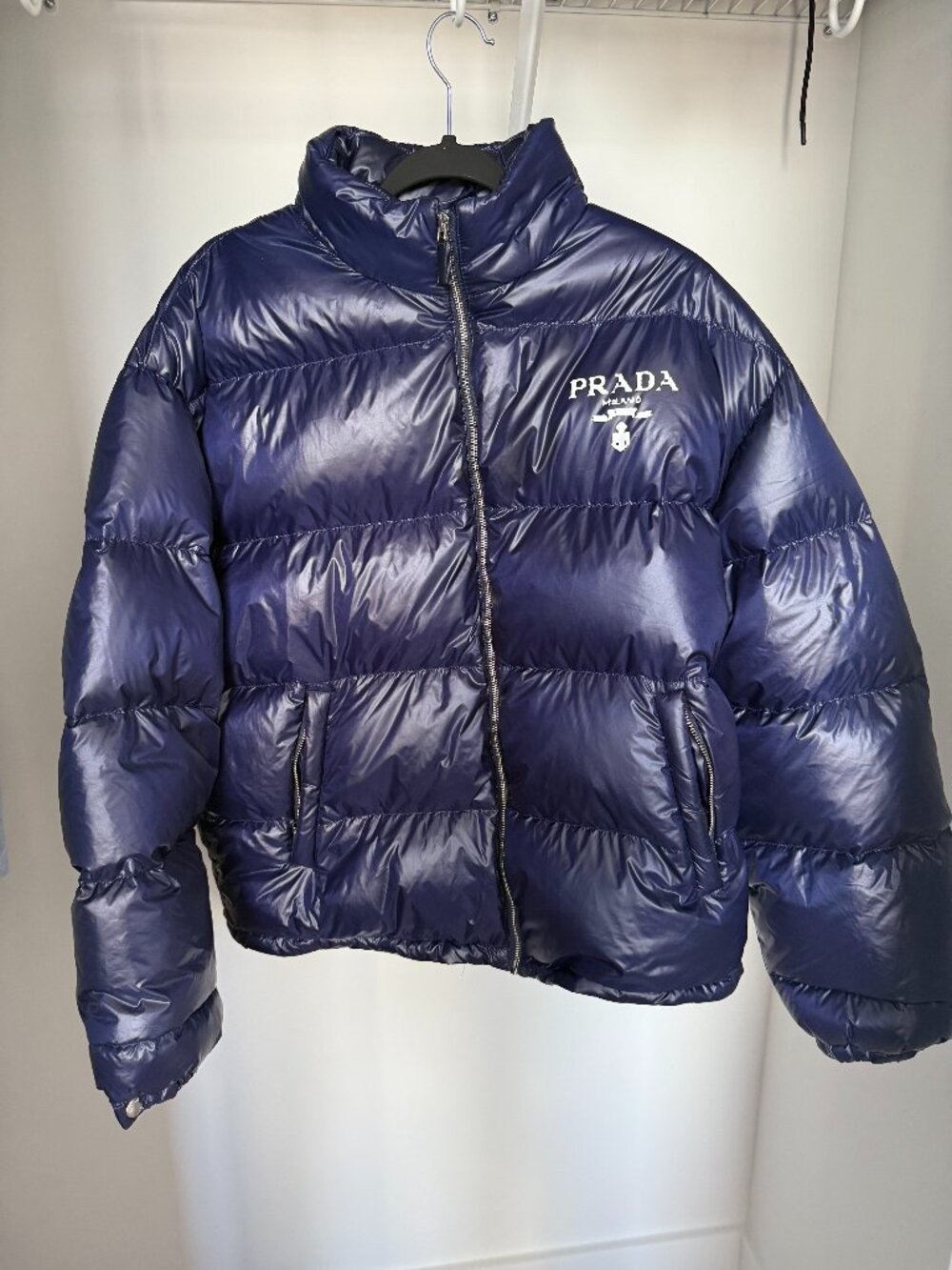 PRADA Mens Down Puffer Jacket SIZE USA L/40